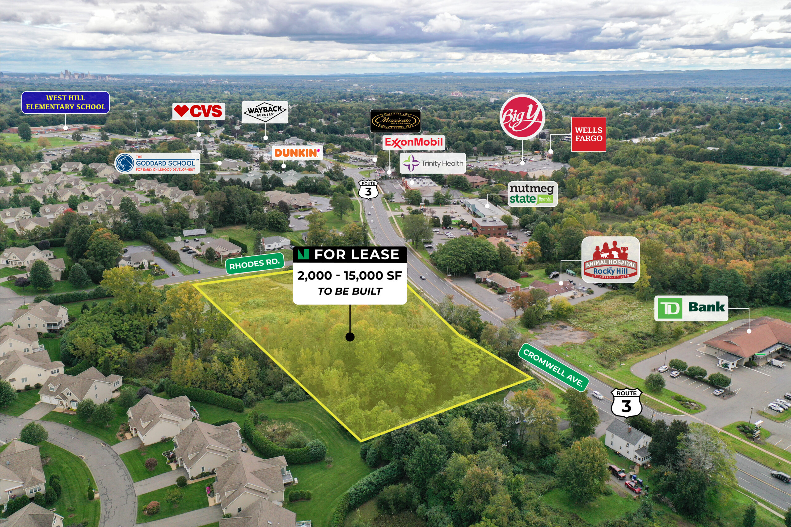 Rocky Hill, CT The Shoppes at 581 Cromwell (Route 3) New England