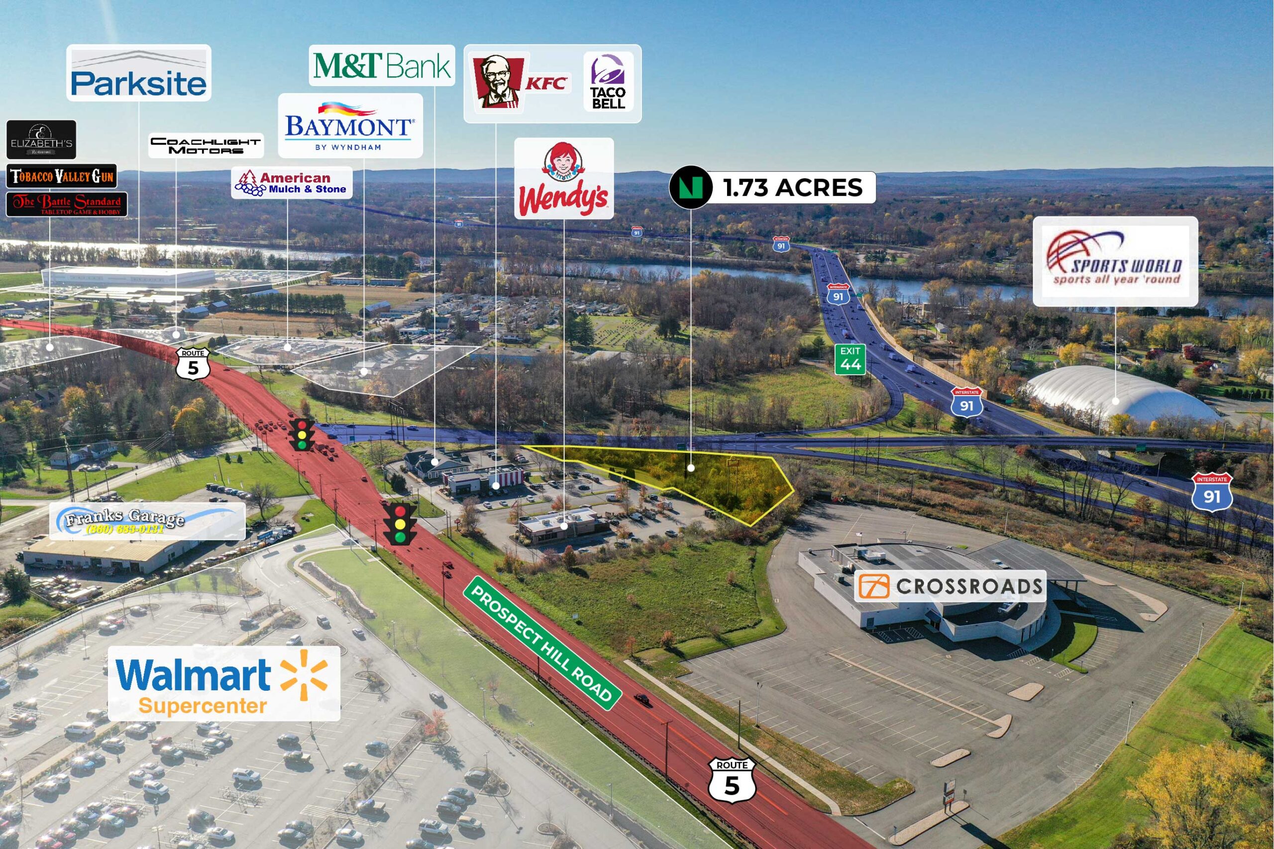 East Windsor, CT 39 Prospect Hill Road (Route 5) New England Retail