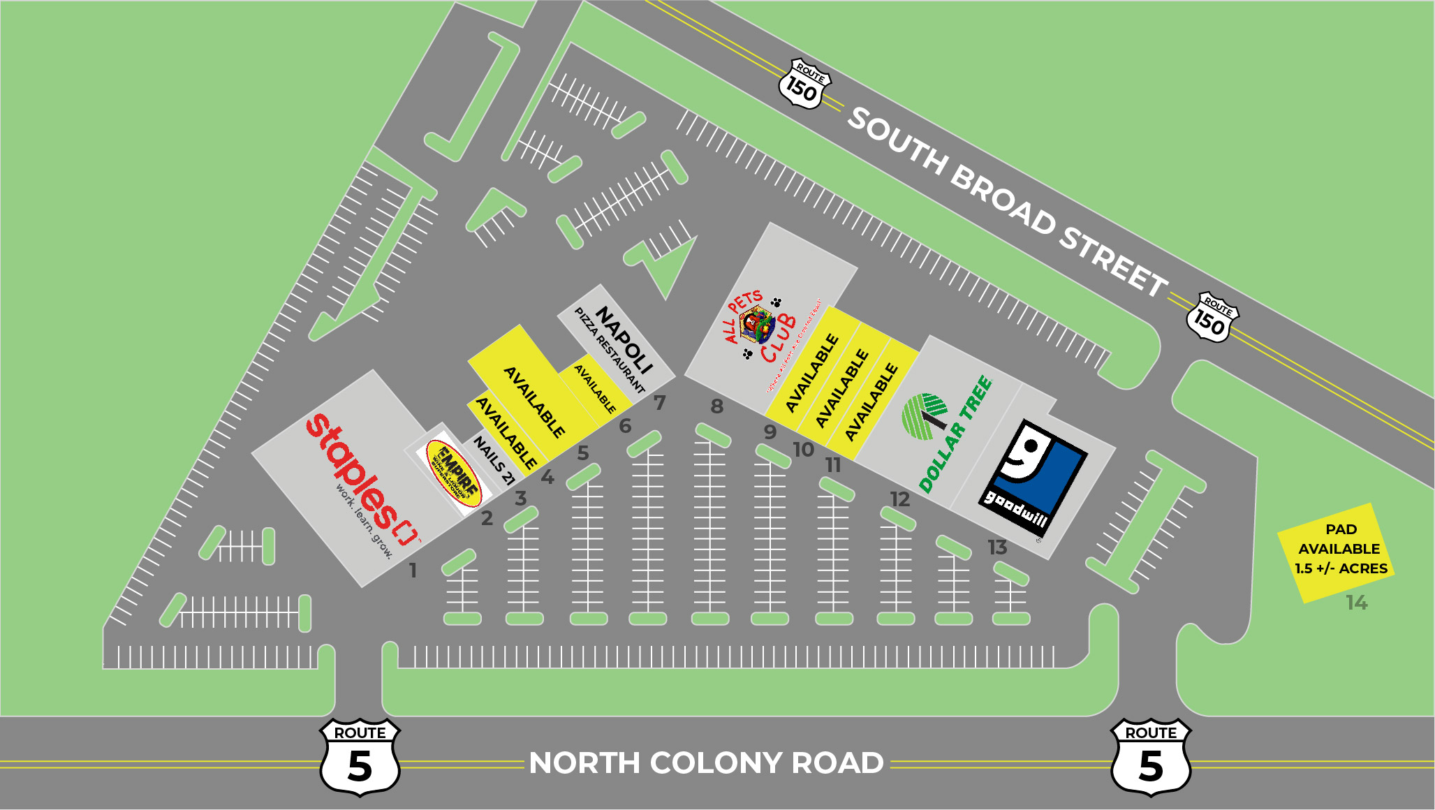 Colony Rd Wallingford Wallingford, CT – Staples Plaza | 1145 N Colony Road | New England ...